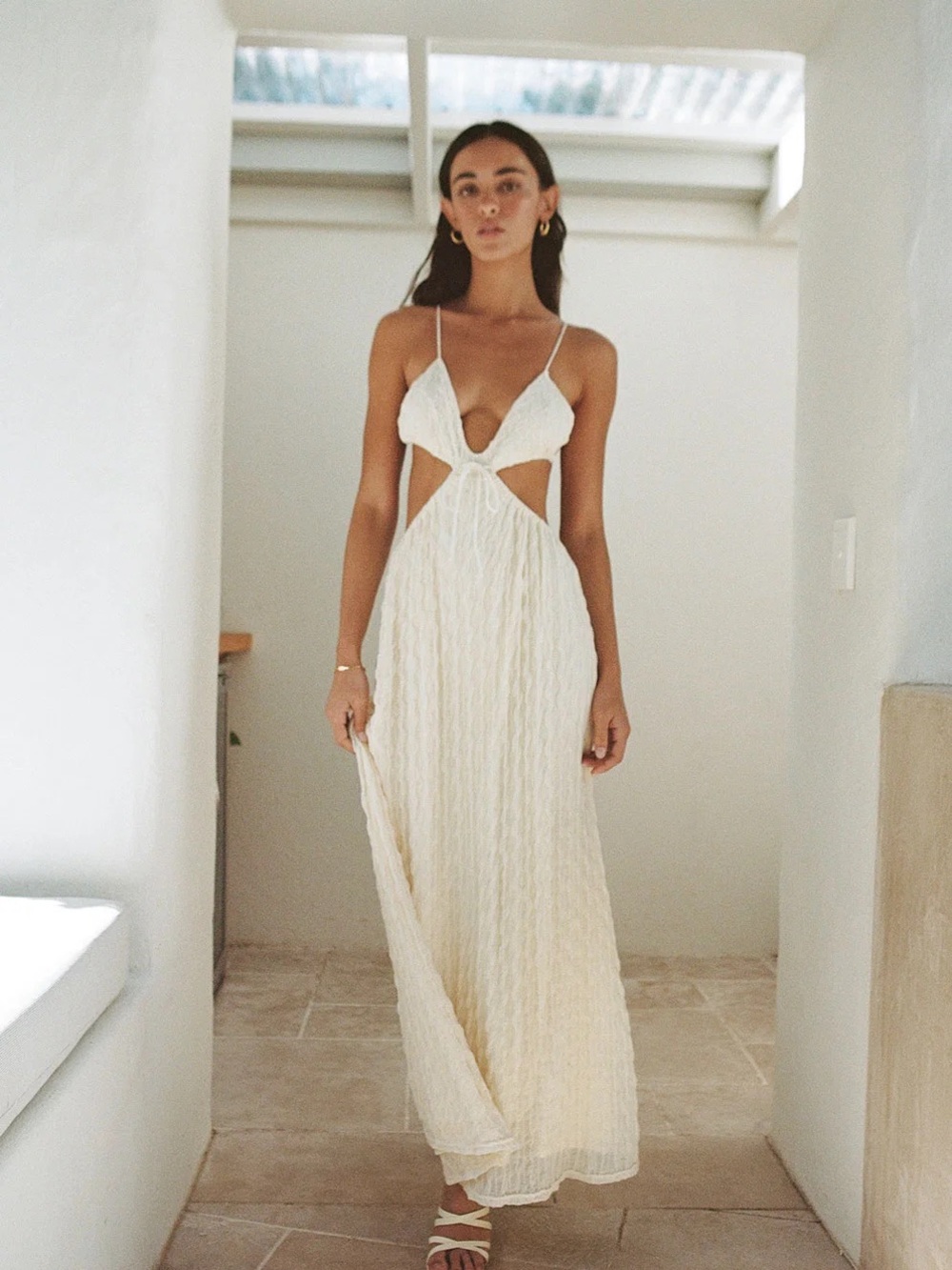 SAMPLE-Backless Alanis Dress- SABO SKIRT